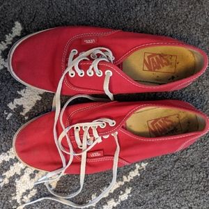 Red Vans